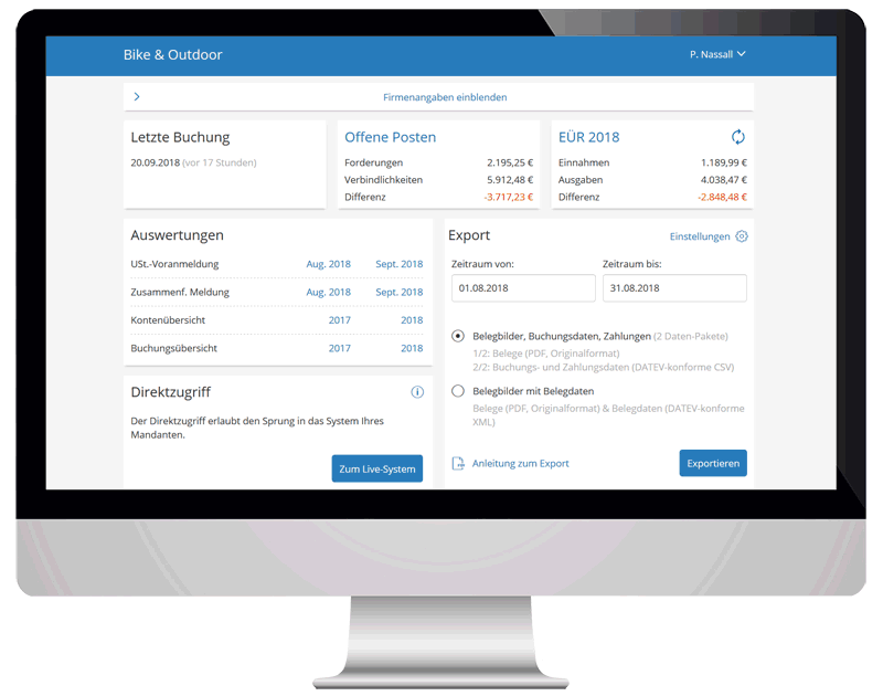GIF aus Lexware Office für Steuerberater